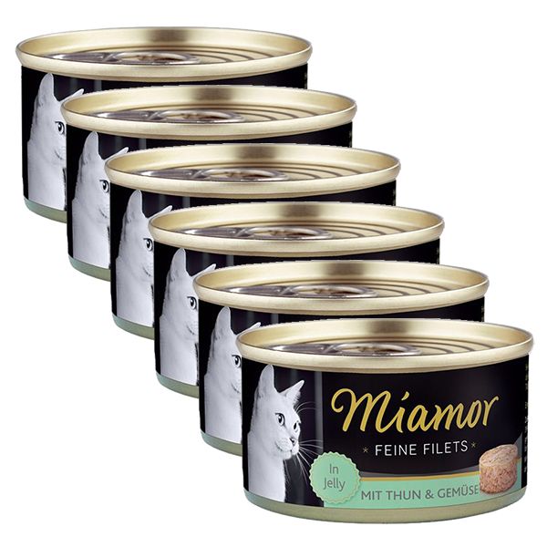 Conservă Miamor File ton cu legume 6 x 100 g
