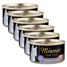 Conservă Miamor Filet ton și calamar 6 x 100 g