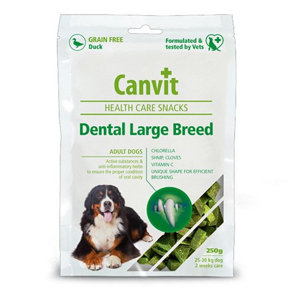 Canvit Health Care Dental Large Breed Snack 250 g