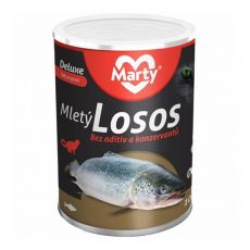 Conservă pentru pisici MARTY Deluxe Minced Salmon 400 g