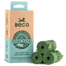 Beco Bags pungi ecologici pentru excremente, 120 buc MENTĂ