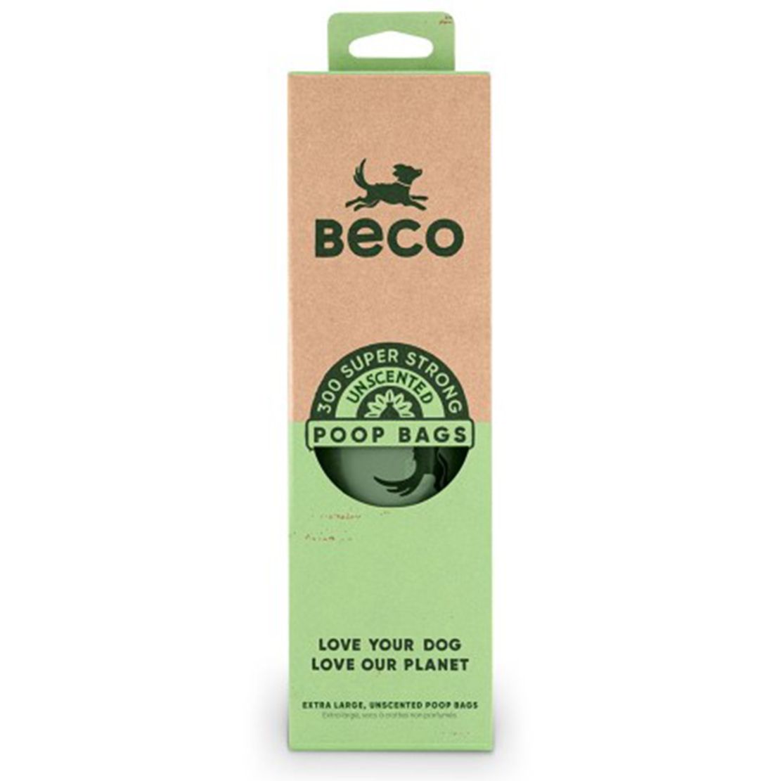 Beco Bags pungi pentru excremente de câini, 300 buc