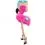 Jucărie pentru c&acirc;ini Beco Dual material - Flamingo Fernando M