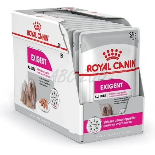 Royal Canin Exigent Dog Loaf pliculeț cu pateu pentru câini mici