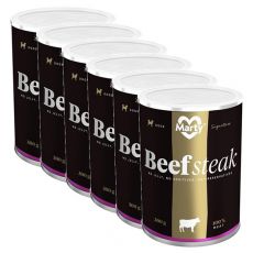 Conservă MARTY Signature Beef Steak 6 x 300 g