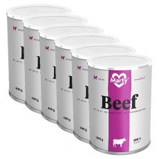 Conservă MARTY Essential Beef 6 x 400 g