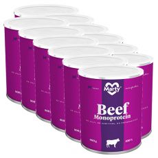 Conservă MARTY Beef Monoprotein 12 x 800 g