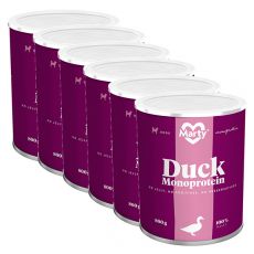 Conservă MARTY Duck Monoprotein 6 x 800 g