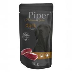 Piper Platinum Pure hrană la plic pentru câini, raţă 150 g