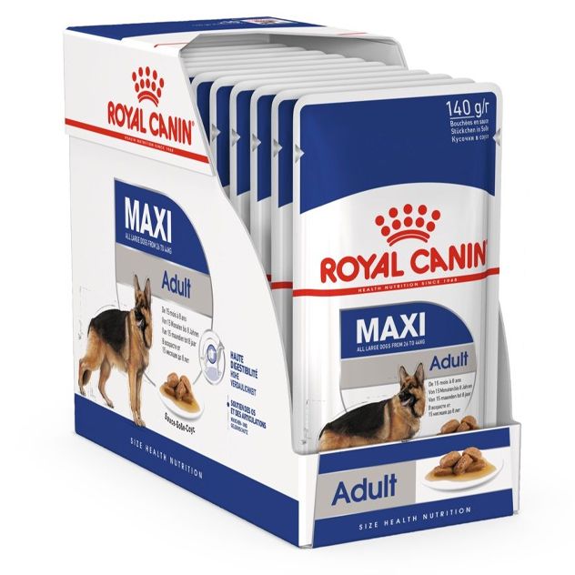 Pliculeț Royal Canin Maxi Adult 10 x 140 g