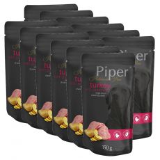 Piper Platinum Pure hrană la plic curcan şi cartofi 12 x 150 g