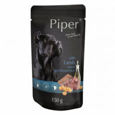 Piper Adult hrană la plic cu miel, morcovi și orez brun 150 g