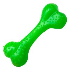 Jucărie pentru câini tip Os dentar verde 16,5 cm mentol
