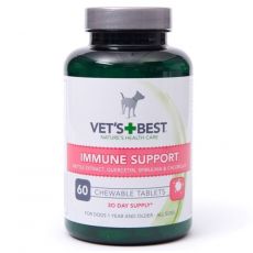 Vet´s Best capsule masticabile pentru susținerea imunității la câini 60 buc