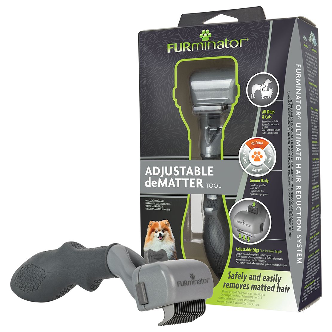 Furca FURminator Adjustable deMATTER pentru eliminarea părului încâlcit