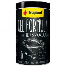Formulă gelatinoasă TROPICAL pentru pești ierbivori 1000 ml / 105 g