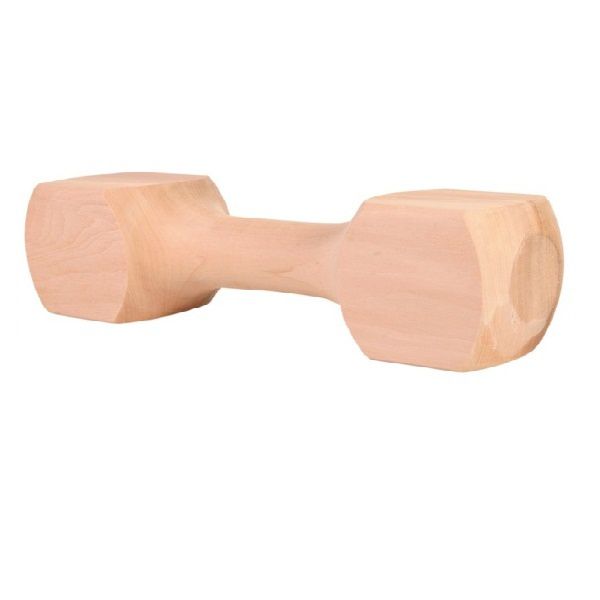 Halteră dreptunghiulară pentru câini - 400g
