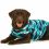 Îmbrăcăminte post-operatorie pentru câini XXXS camuflaj albastru