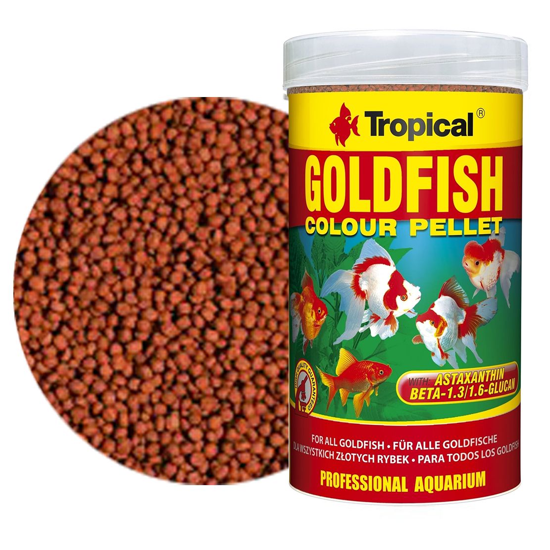 TROPICAL Goldfish Colour Pellet 250 ml / 90 g