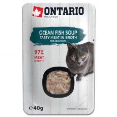 Supă cu pește oceanic Ontario Cat 40 g
