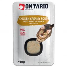 Supă-cremă de pui Ontario Cat 40 g