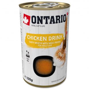 Hrană lichidă pe bază de pui Ontario Cat 135 g