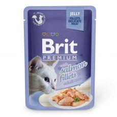 Pungă BRIT Premium Cat Somon în jeleu 85 g