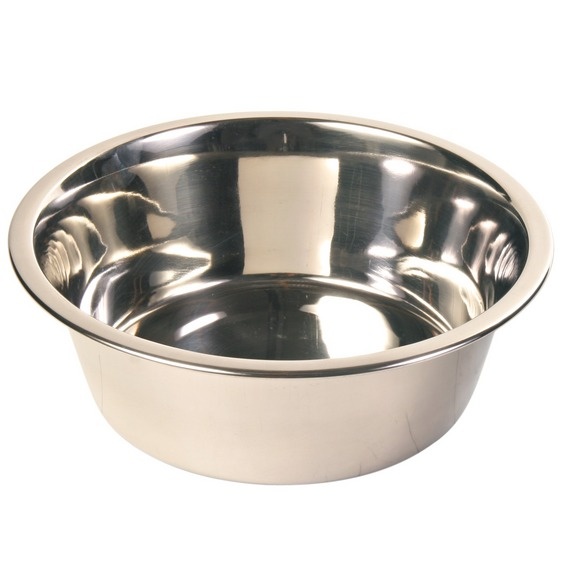 Castron câine şi pisică, oţel inoxidabil - 0,75 L