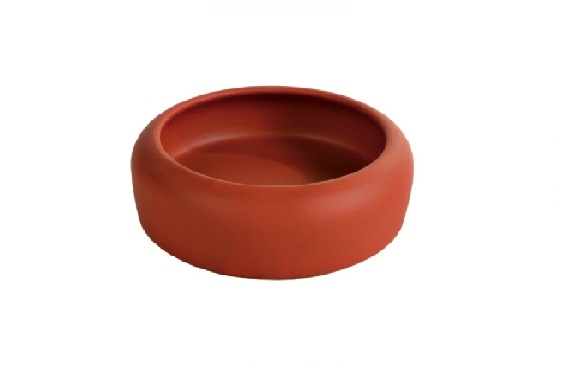 Castronaş de ceramică pentru hamster, cu margini rotunjite - 125 ml