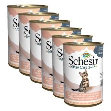 Schesir kitten pui cu aloe vera în gelatină 6 x 140 g