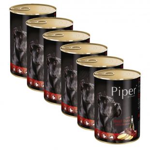 Piper Adult conservă pentru câini cu ficat de vită și cartofi 6 x 400 g