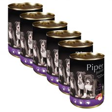 Conservă Can Piper Junior veal meat and apple 6 x 400 g