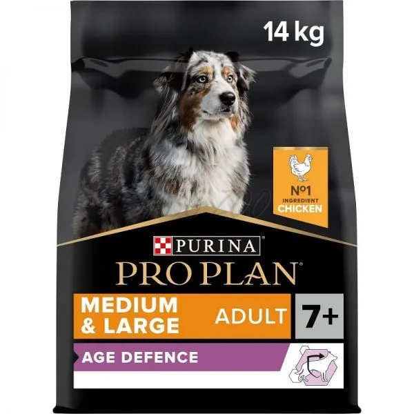 Purina PRO PLAN ADULT 7+ Medium & Large Age Defence 14 kg | ABC-ZOO