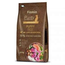 Fitmin Purity Puppy Rice Lamb & Salmon 12 kg