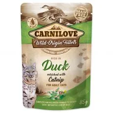 Carnilove Cat Rață și iarba m&acirc;ței 85 g