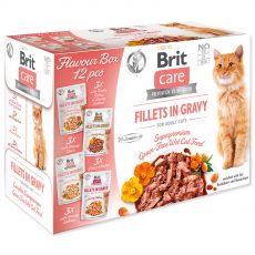 Brit Care Cat Fileuri în sos 12 x 85 g
