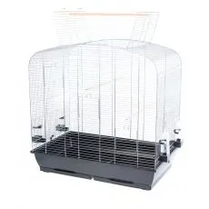 Colivie pentru păsări SARA CABRIO 78 x 47,5 x 80/100 cm NEGRU