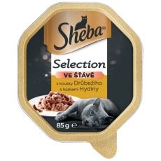 Sheba Sauce Spéciale Bucăți de păsări de curte 85 g