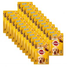 Pedigree Junior pliculeț cu pui și orez în gelatină 24 x 100 g