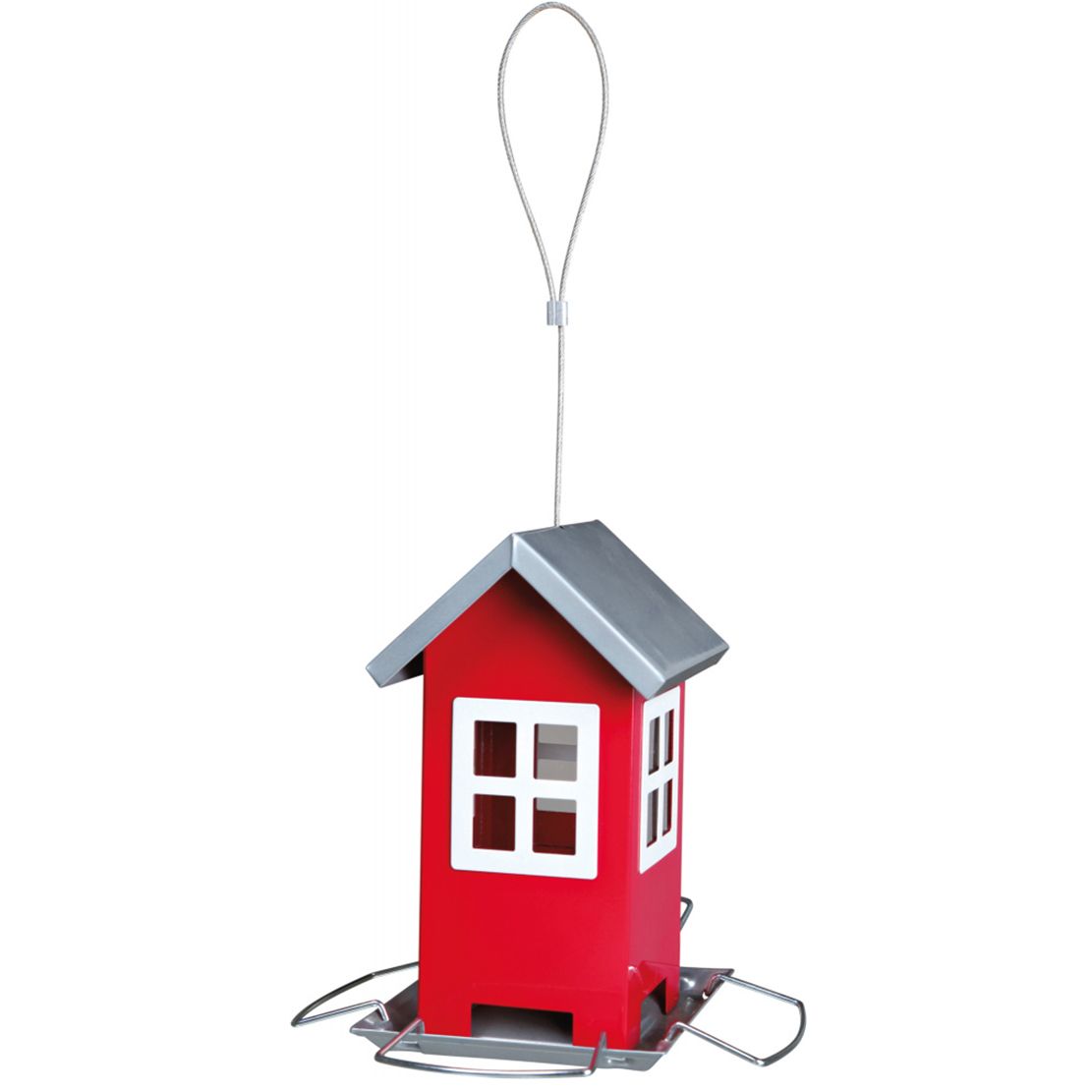 Alimentator TRIXIE Bird Feeder red 1000 ml 20 cm