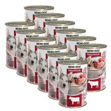 Conservă New BEWI DOG – carne de vită, 12 x 400 g