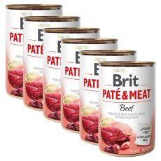 Tin Brit Paté & Meat Beef 6 x 400 g
