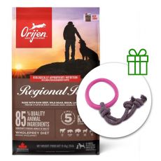 Orijen Regional Red Dog 11,4 kg + jucărie GRATUIT
