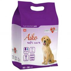 AIKO Soft Care covorașe pentru câini 30 buc - 60 x 58 cm