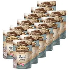 Carnilove Cat Păstrăv cu Echinacea 12 x 85 g