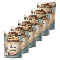 Carnilove Cat Păstrăv cu Echinacea 6 x 85 g