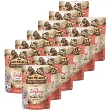 Carnilove Cat Curcan cu Rădăcină de Valeriană 12 x 85 g