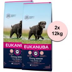 Eukanuba Caring Senior Large Breed 2 x 12 kg