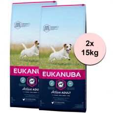 Eukanuba Active Adult Small Breed 2 x 15 kg