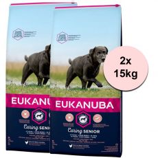 Eukanuba Caring Senior Large Breed 2 x 15 kg